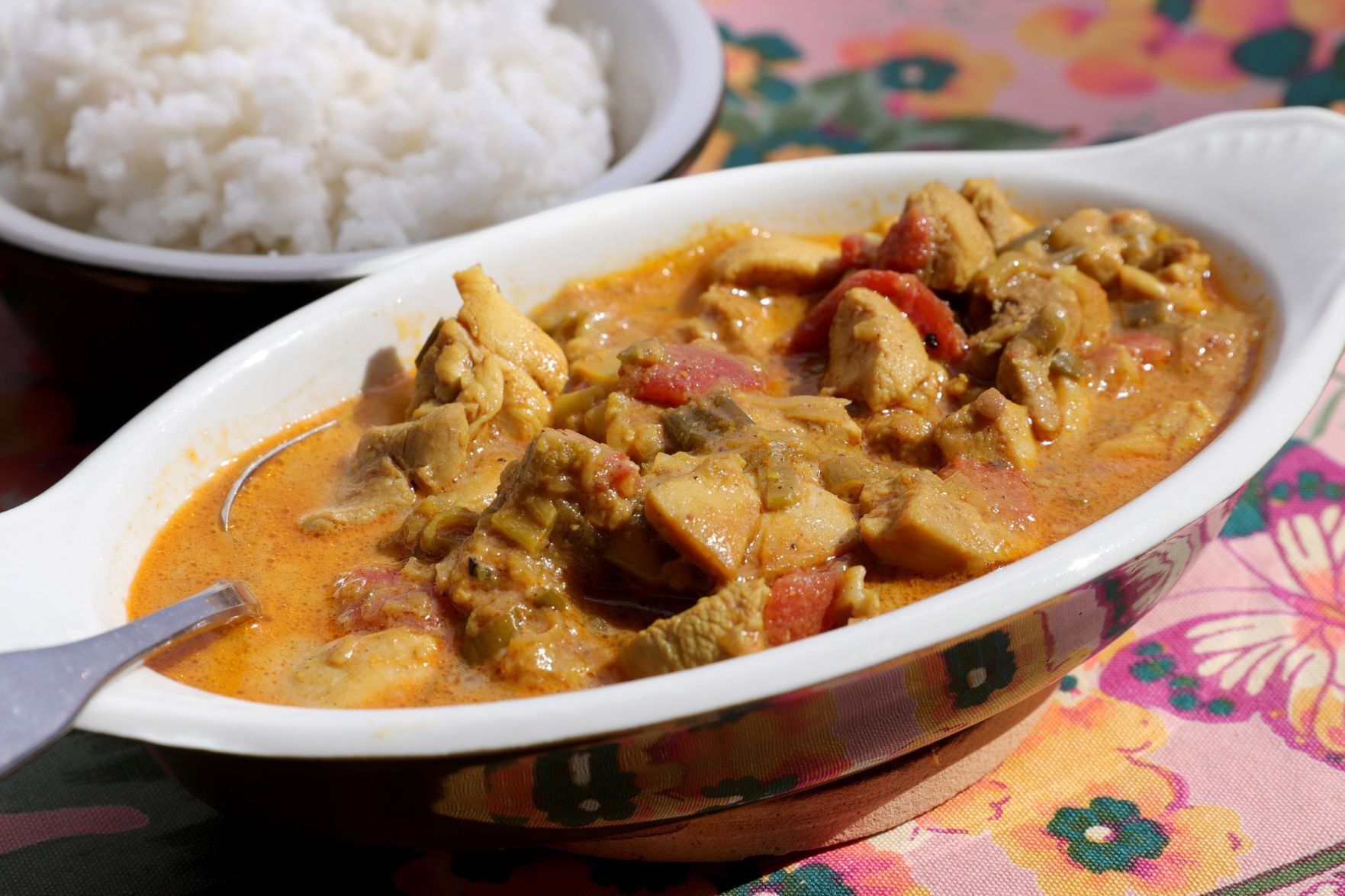 Cooking with curry